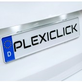 Plexiclick - prozirni držač mađarskih registarskih oznaka