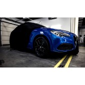 Navlaka za auto Poka Premium oprema Vrhunska navlaka za auto crna s rubom - Combi / SUV