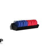 Držač polirnih jastučića Poka Premium Shelf za pohranu polirnih jastučića - od 83 mm do 165 mm (40 cm) LITE