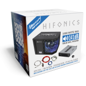 Hifonics MBP 1000.2 set subwoofera i pojačala