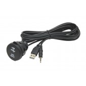 USB / JACK 4-polna utičnica s kabelom