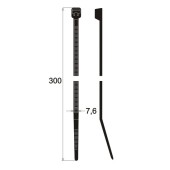 Kabelske vezice 300 x 7,6 mm (100 kom)
