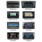 AUX ulaz za auto radio VW / Škoda / Seat