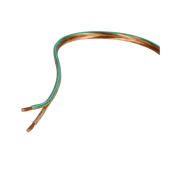 Kabel za povezivanje zvučnika ACV RCA 25 transparent/mint yard goods