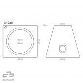Basser C1230 crno zatvoreno kućište