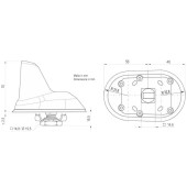 Blaupunkt DAB-A-GPS-A Shark antena