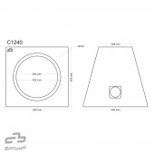 Basser C1240 crno zatvoreno kućište