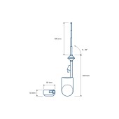 Antena Blaupunkt Autojet 25 Chrome