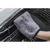 Purestar Plush Wash Mitt siva rukavica za pranje od mikrovlakana