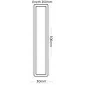 Dvostruki bass reflex zvučnik Basser B1035SX2 crni