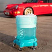 Kanta za detaljno čišćenje Carbon Collective Clear Teal Detailing Bucket (20 l)