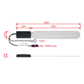 Staklena antena Calearo 7677929