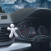 Luksuzni mat srebrni miris za auto Mr&Mrs Fragrance Niki Fresh Air