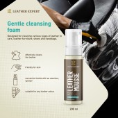 Pjena za čišćenje kože Leather Expert - Leather Mousse (200 ml)