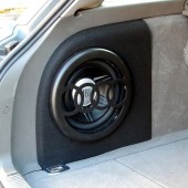 OEM Basser 10" soundbar za Audi A4 Avant B6