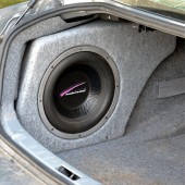 OEM Basser 12" soundbar za BMW 3 (E92 coupe)