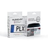 Prozirni držač registarske pločice Plexiclick V1 Transparent (110 mm)