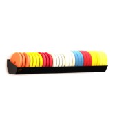 Poka Premium polica za odlaganje polirnih jastučića - od 83 mm do 165 mm (80 cm)
