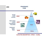 Luksuzni srebrni miris za auto Mr&Mrs Fragrance Niki Pure