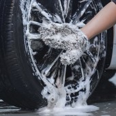 Purestar Double Twist Wheel Mitt rukavica za pranje kotača od mikrovlakana