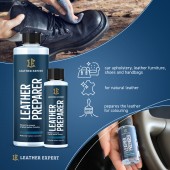 Sredstvo za uklanjanje završnog sloja s kože Leather Expert - Leather Preparer (500 ml)
