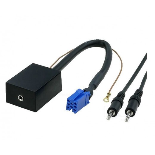 AUX adapter za auto radio marke Audi / VW / Škoda / Seat / Ford