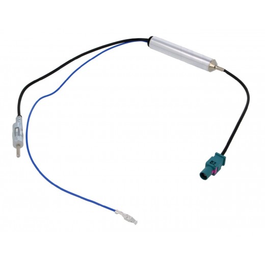 Antenski adapter phantom VW / Audi / Seat / Škoda / Peugeot / Fiat / Mercedes FAKRA -> DIN