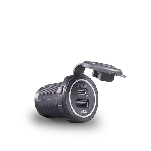 Ugrađeni punjač s USB-A i USB-C priključkom, 5 V, 4,2 A MY1218