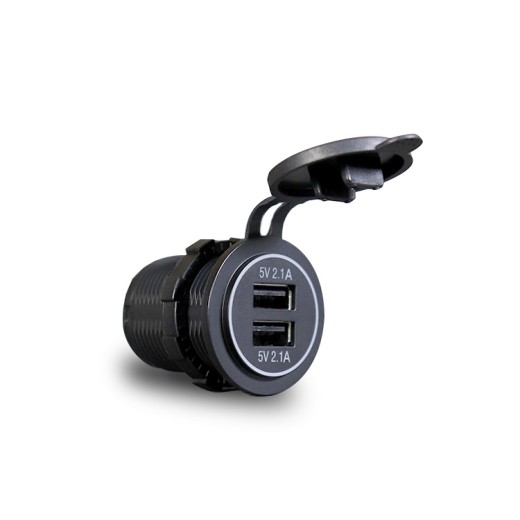 USB-A punjač 2x, ugrađeni, 5V, 4.2A MY1248