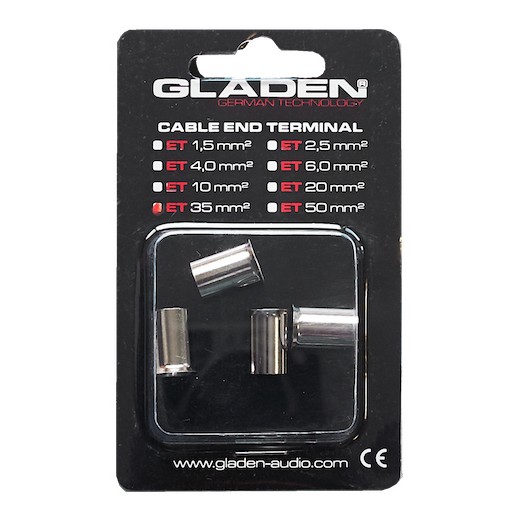 Kabelske čahure Gladen ZTC 2,5 mm²