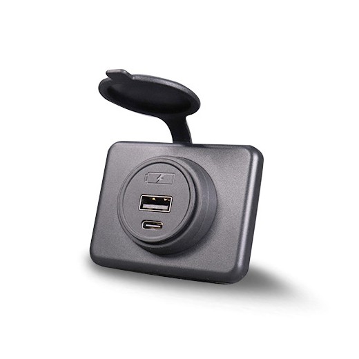 Ugrađeni punjač s USB-A i USB-C priključkom, 5 V, 4,2 A MY1288