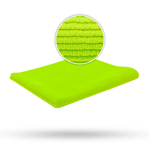 Krpa od mikrovlakana Liquid Elements Polishing Towel Green - 400 GSM 40 x 40 cm