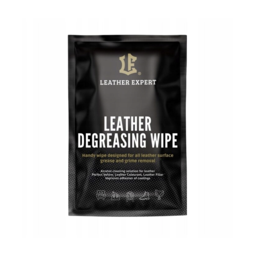 Maramica za odmašćivanje kože Leather Expert - Leather Degreasing Wipe