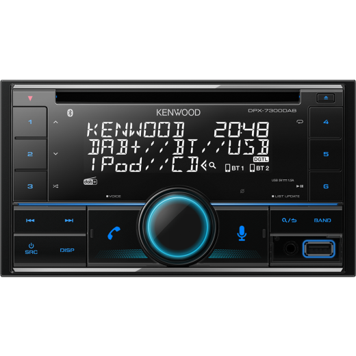 2DIN auto radio Kenwood DPX-7300DAB