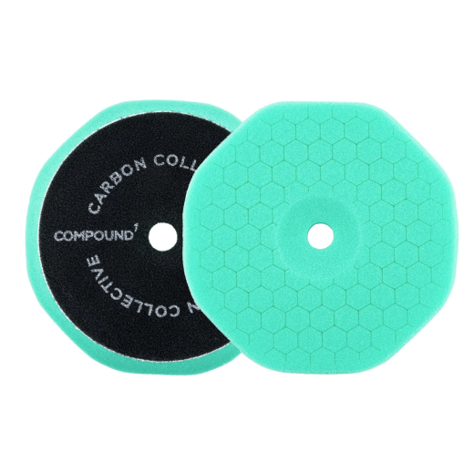 Carbon Collective HEX Foam Polishing Pad (Compound 1 - Green) - 5″ (125 mm) brusni jastučić
