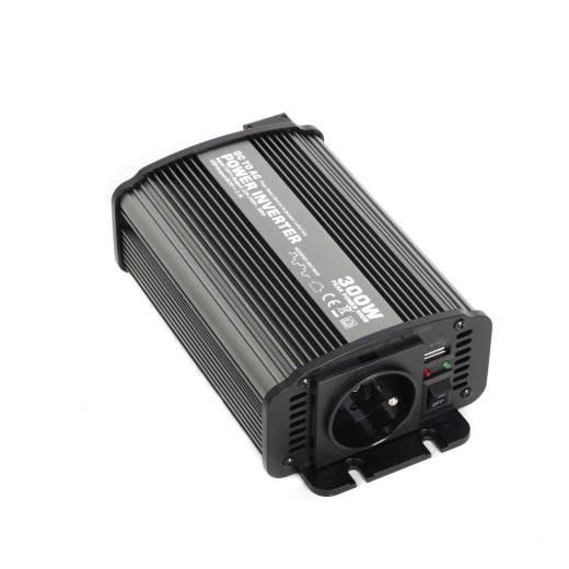 Pretvarač napona s 12V na 230V, USB, 300W - CAR300