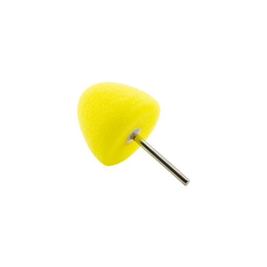 Carbon Collective Hex Mini Polishing Cone - Yellow koni za poliranje