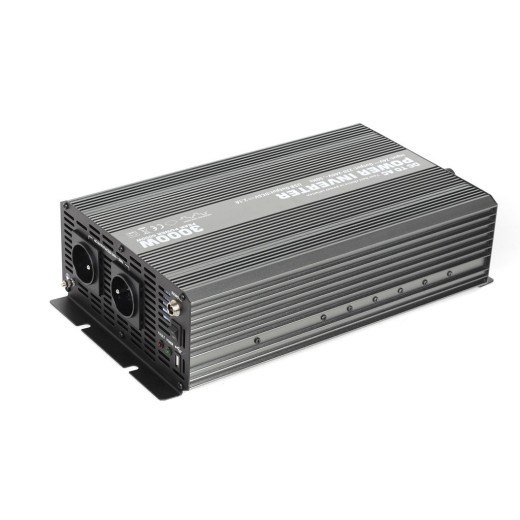 Pretvarač napona s 24V na 230V + USB, 3000W - CAR3000-24V