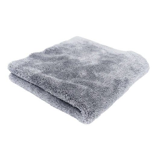 Purestar Plush Light Buffing ručnik od sivih mikrovlakana
