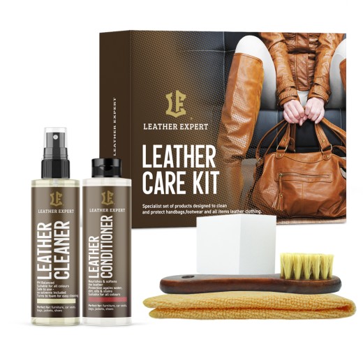 Mali set kozmetike za kožu Leather Expert - Leather Handbag Care Kit