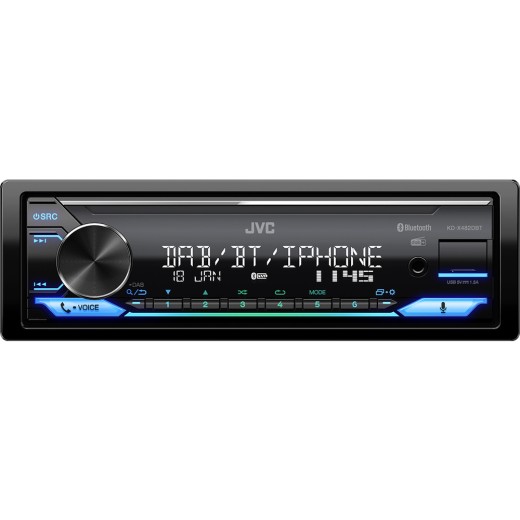Auto radio JVC KD-X482DBT