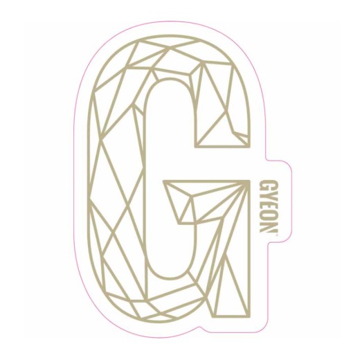 Zlatna naljepnica Gyeon G (200 mm x 131,3 mm)