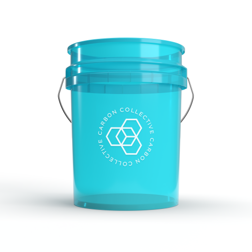Kanta za detaljno čišćenje Carbon Collective Clear Teal Detailing Bucket (20 l)