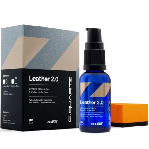 CarPro CQuartz Leather 2.0 keramička zaštita kože (30 ml)