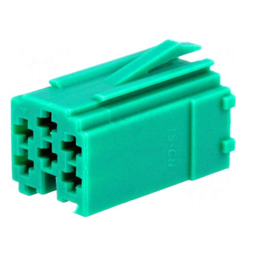 Zeleni Mini ISO konektor 4carmedia 331441-2