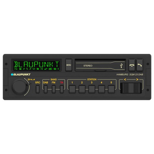 Retro auto radio Blaupunkt Hamburg SQM 23 DAB