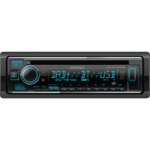 Kenwood KDC-BT760DAB auto radio