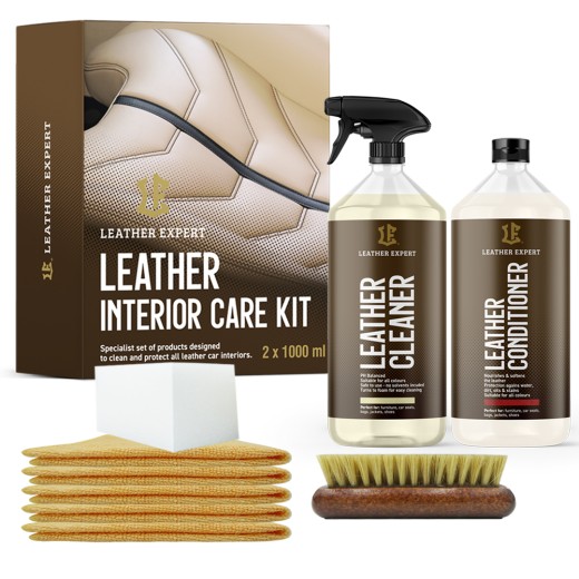 Set auto kozmetike za kožu Leather Expert - Leather Interior Care Kit