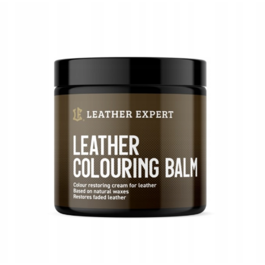 Balzam za kožu Leather Expert - Leather Colouring Balm Black (100 ml)
