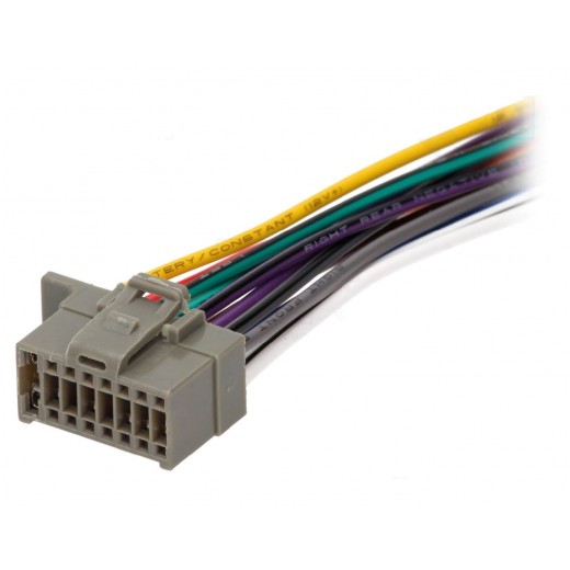 Panasonic 16 pin - ISO konektor